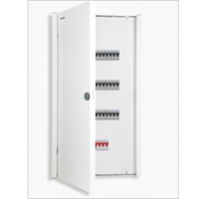 Crabtree 2+6 Way Per Phase Isolation Vertical 4 Tier Distribution Board, DCDKTHPDCW06